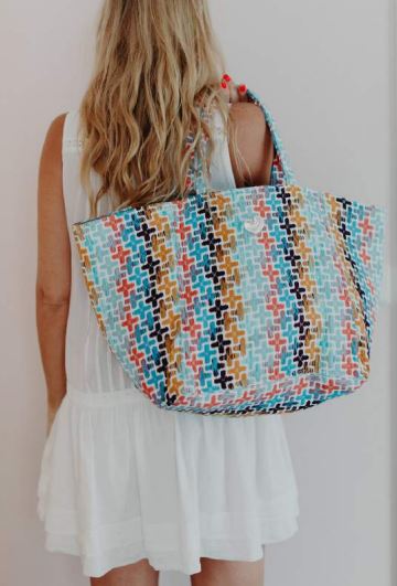 grand sac en tweed