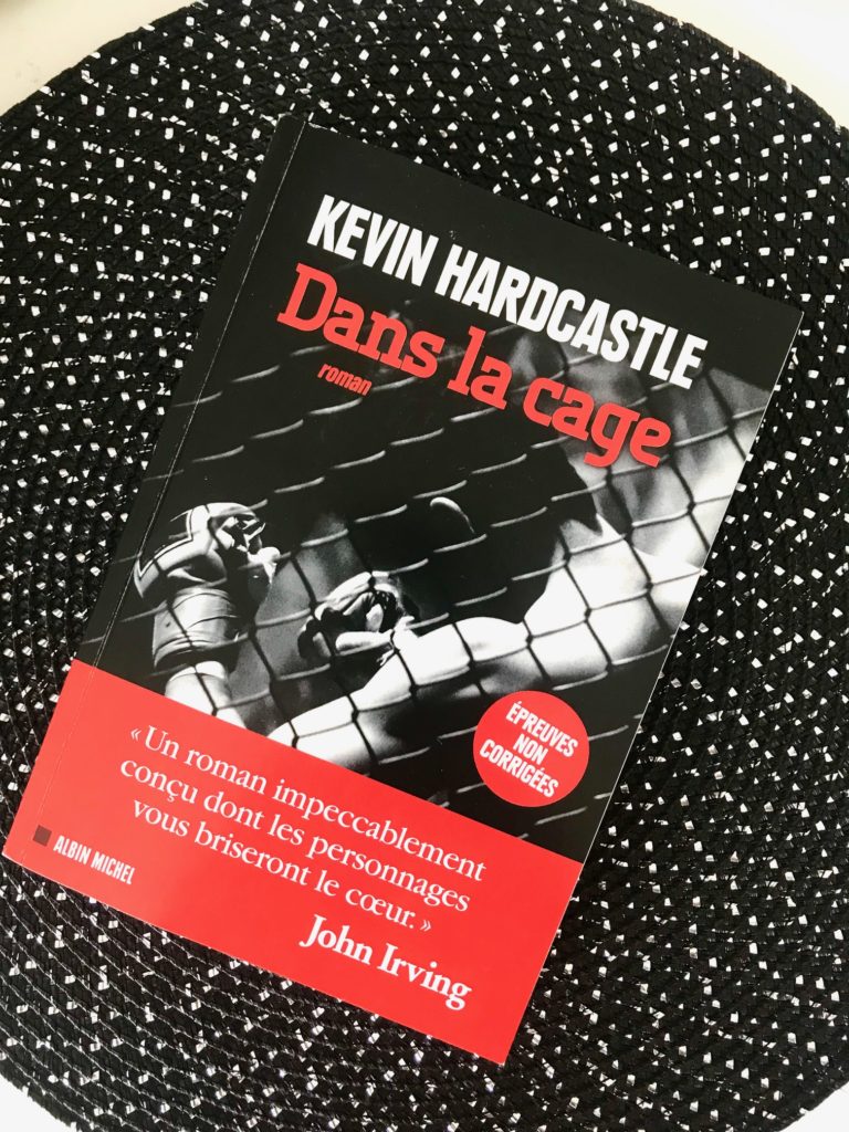 Dans la cage Kevin Hardcastle Albin Michel roman