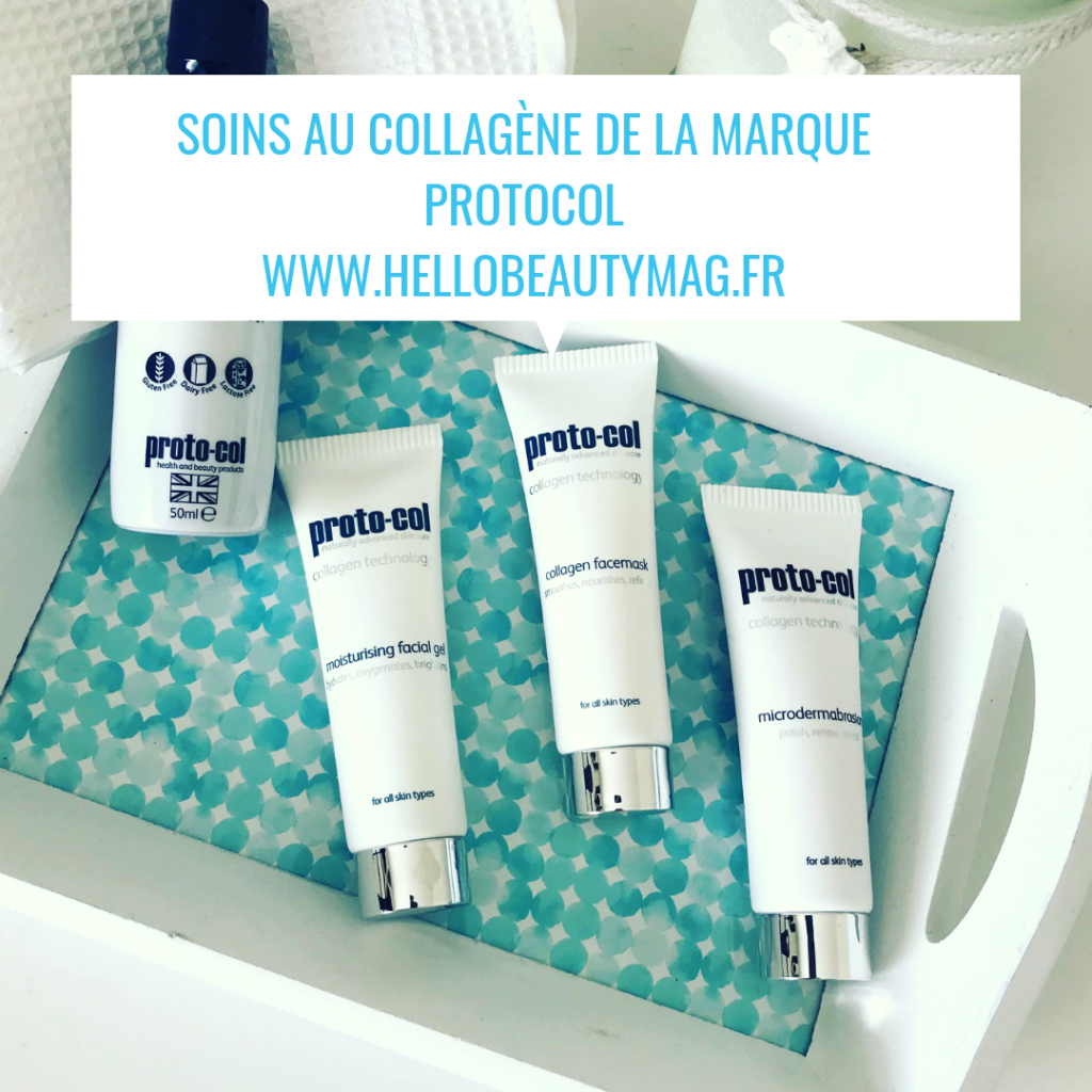 Soins au collagène de la marque Protocol