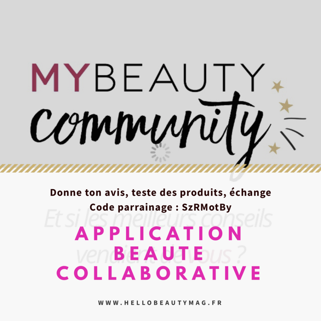 My beauty community application beauté
