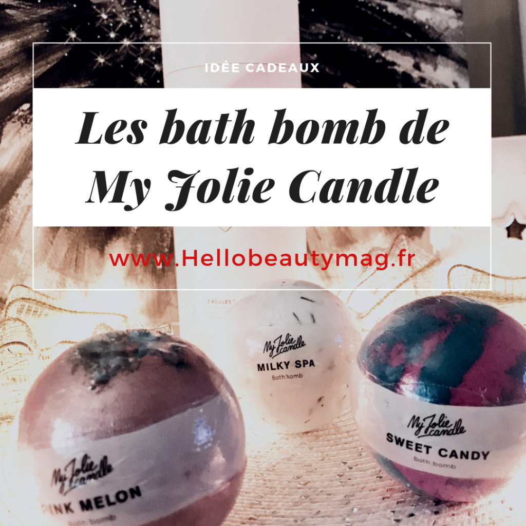 Bombes de bain bijou My Jolie Candle