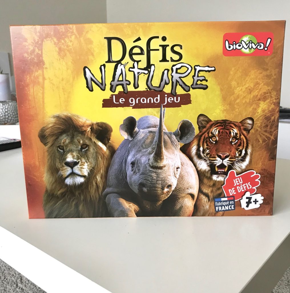 Défi Nature Bioviva Editions jeu de société animalier