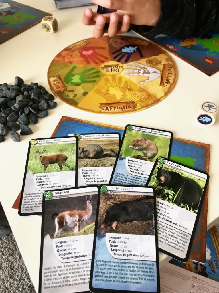 Défi Nature Bioviva Editions jeu de société animalier