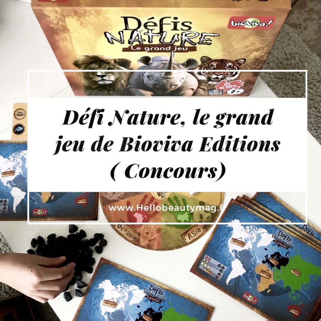 Défi Nature Bioviva Editions jeu de société animalier