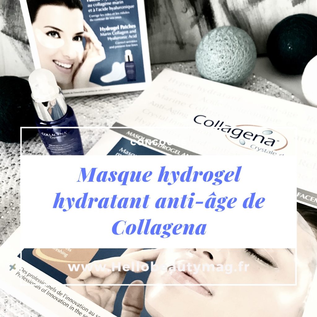 masque hydrogel anti-rides Collagena