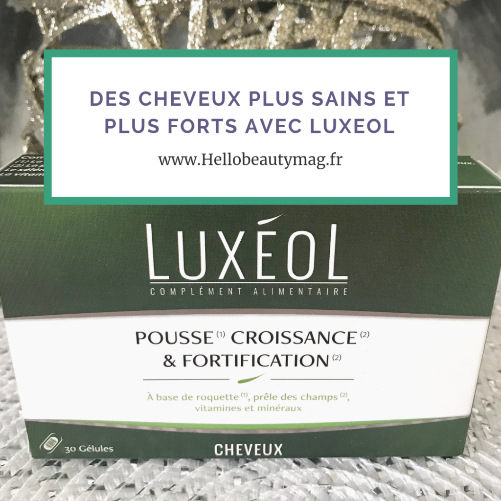 pousse et croissance des cheveux Luxéol