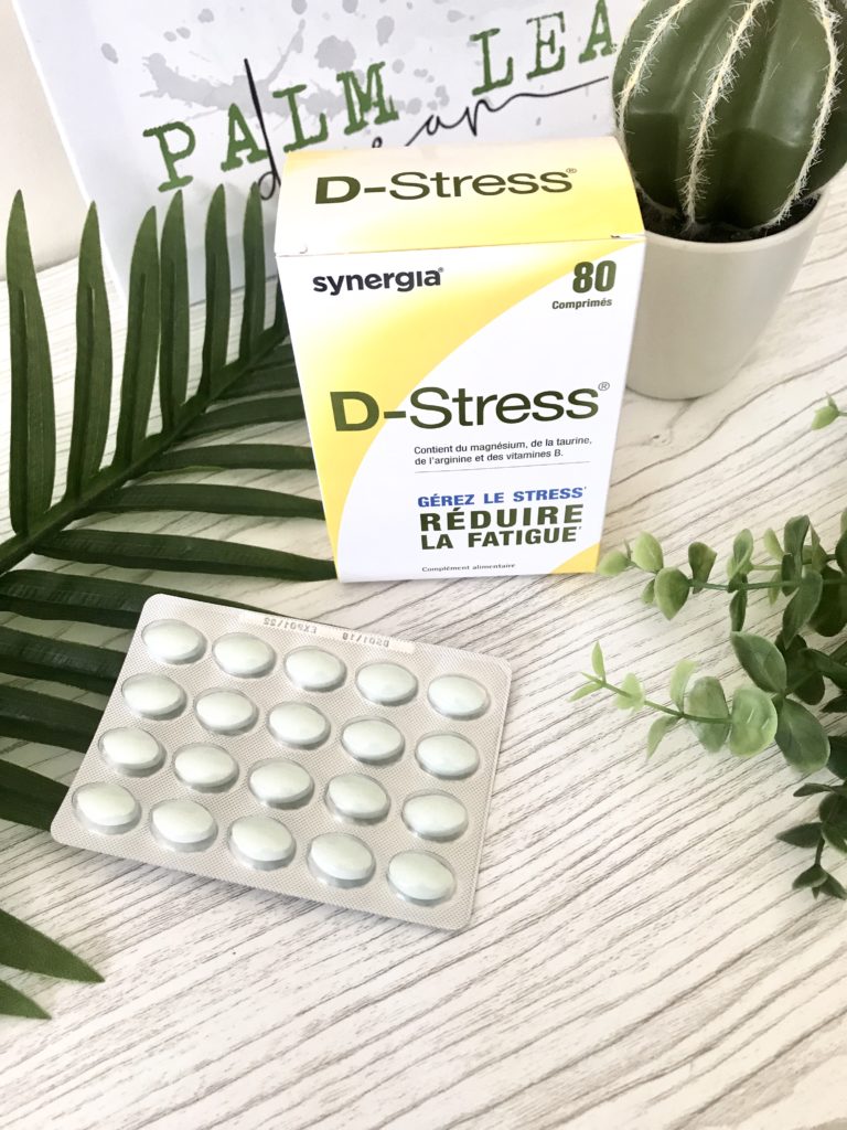 Dstress complément alimentaire anti-stress Laboratoire Synergia