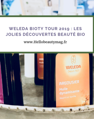 Weleda Bioty Tour 2019 : les jolies découvertes beauté bio