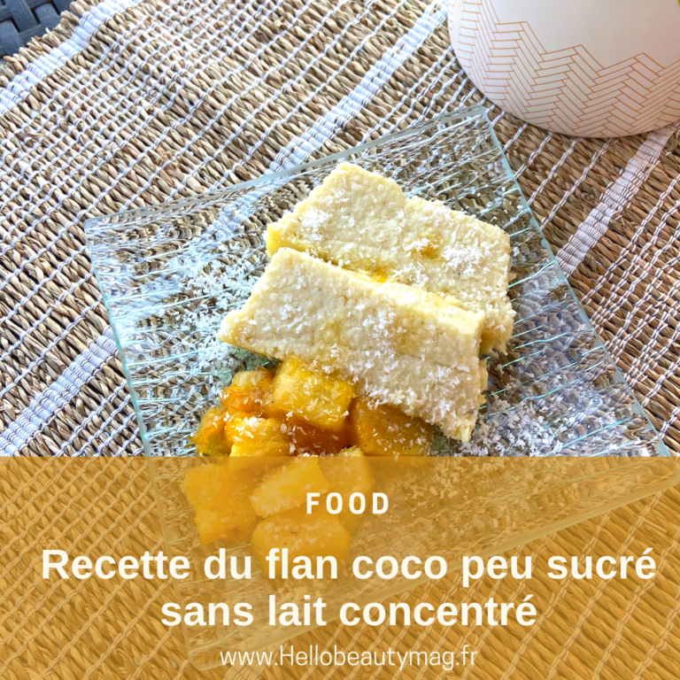 Flan A La Noix De Coco Sans Lait Concentré